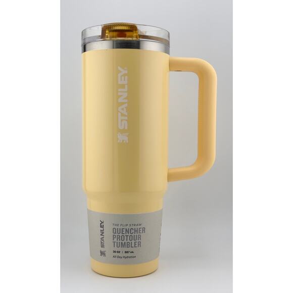 Stanley Quencher ProTour Flip Straw Tumbler | 30 OZ | BUTTER GLOSS | NWT IN BOX - Picture 1 of 4